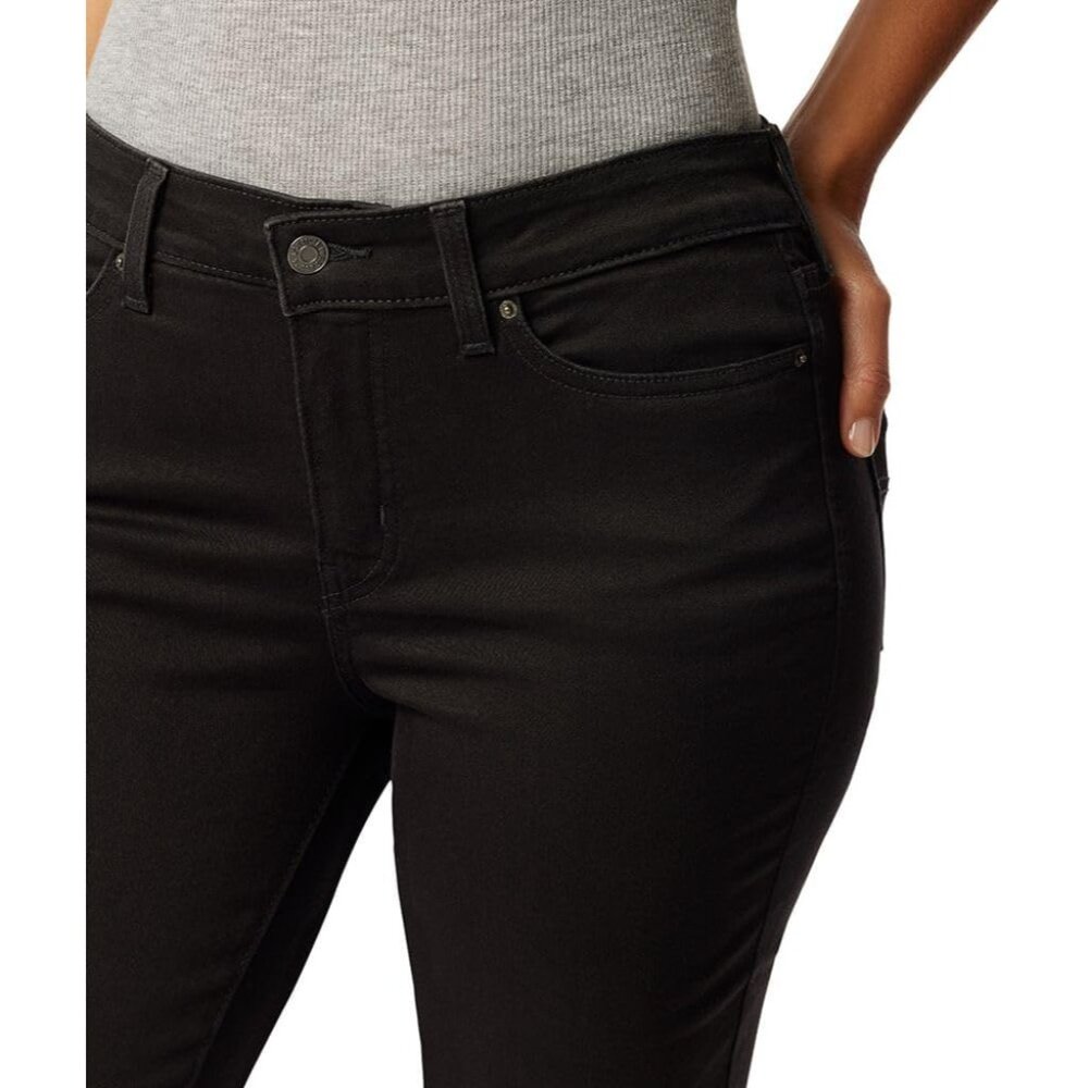 Plus Size Boot Cut Jeans Curve-Hugging Stretch De… - image 4